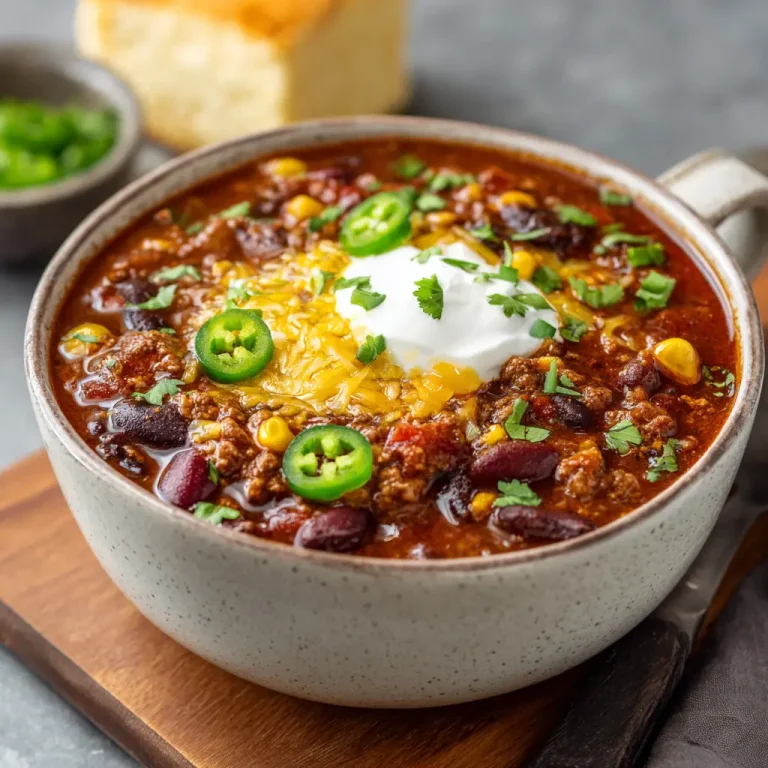 Chili Recipe