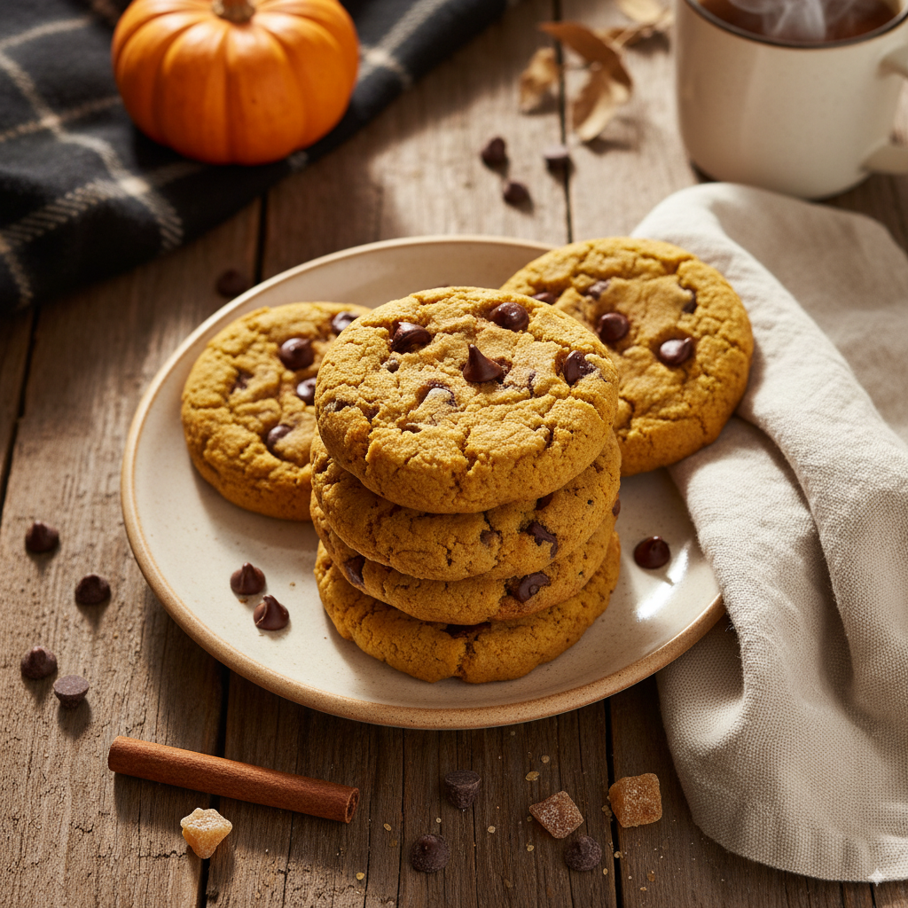 Best Pumpkin Chocolate Chip Cookies