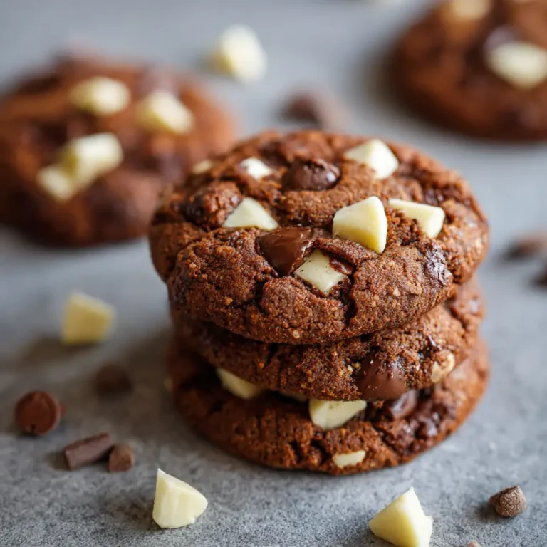 Triple Chocolate Chip Cookies Recipe