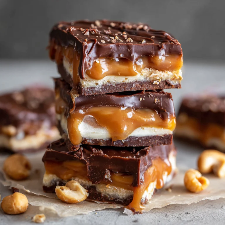 homemade snickers recipe