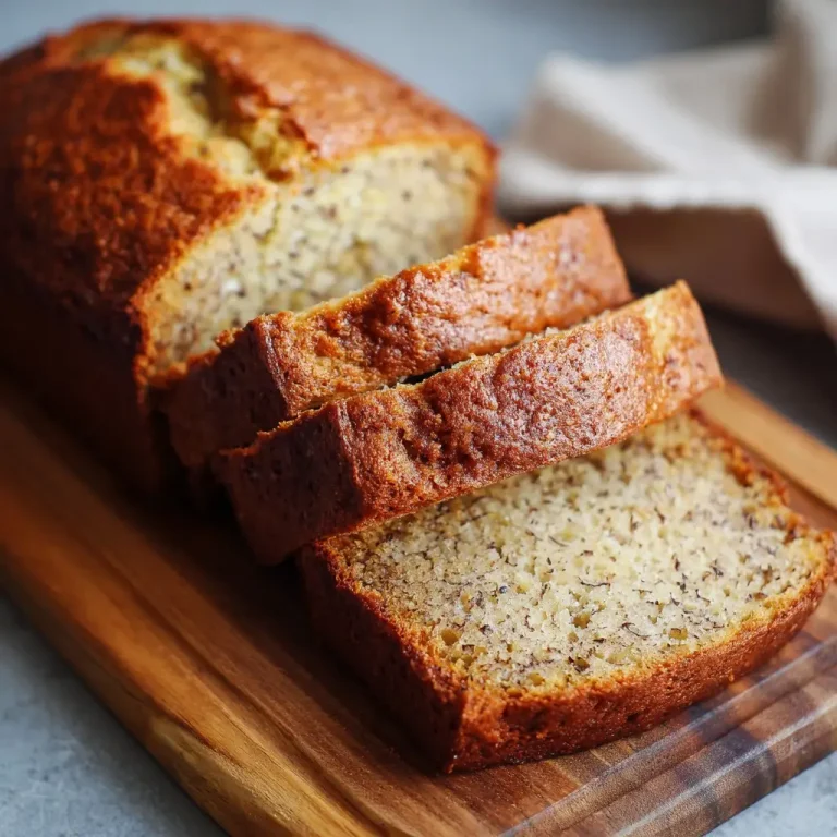 Easy Banana Bread Recipe