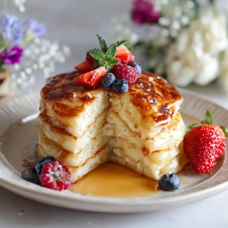 Fluffy Pancake Recipe