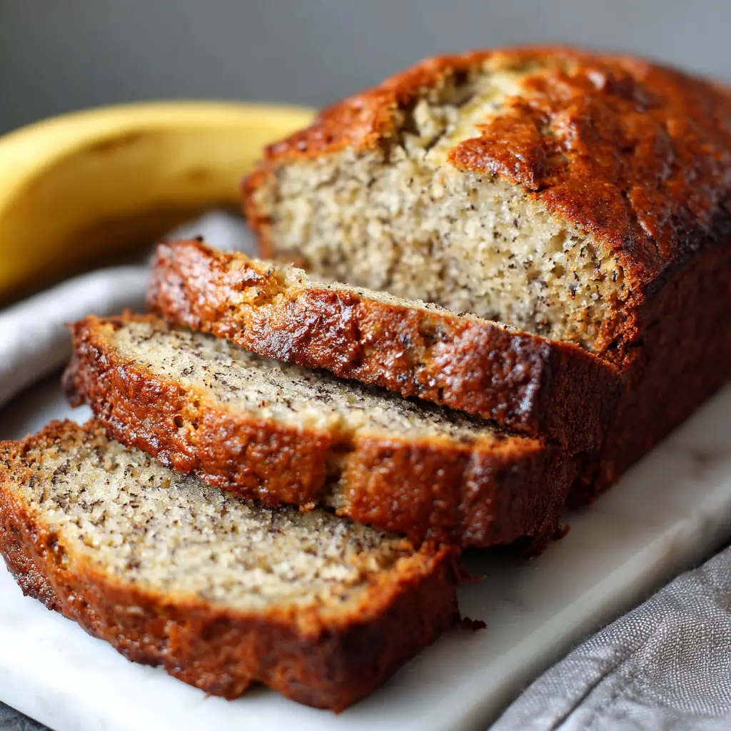 Super Moist Banana Bread Recipe