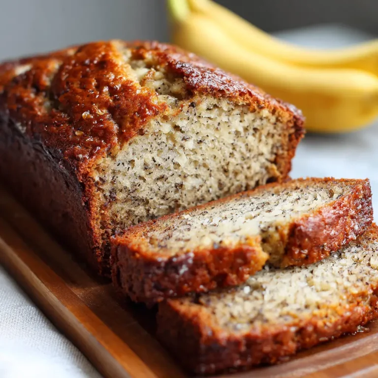 Super Moist Banana Bread Recipe
