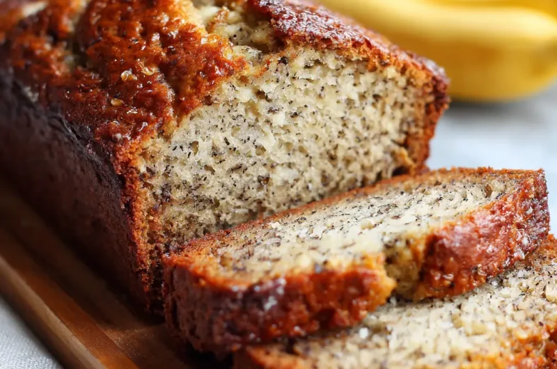 Super Moist Banana Bread Recipe