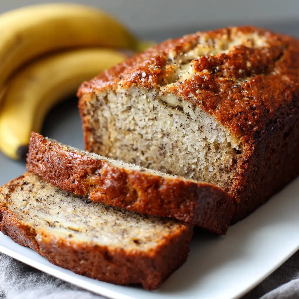 Super Moist Banana Bread Recipe
