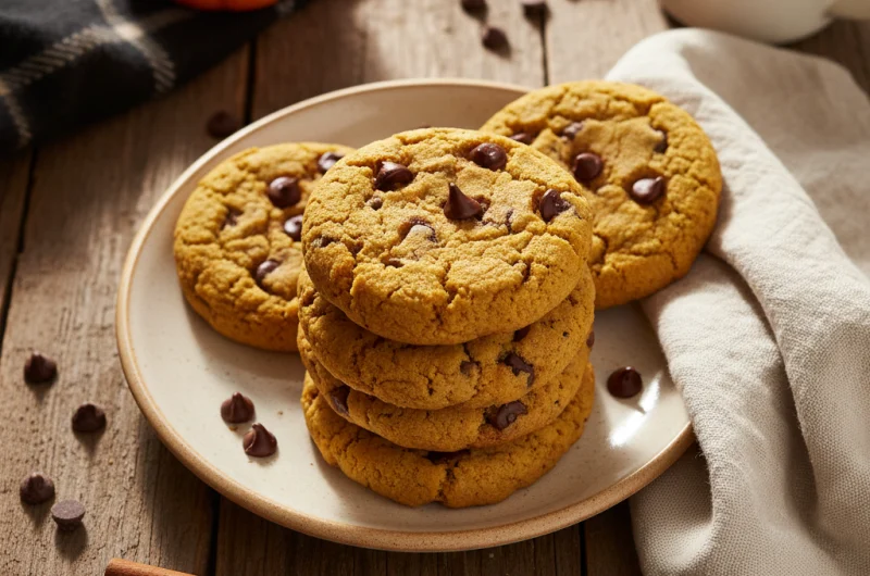Best Pumpkin Chocolate Chip Cookies