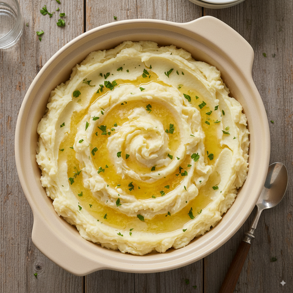 Crock Pot Mashed Potatoes Recipe
