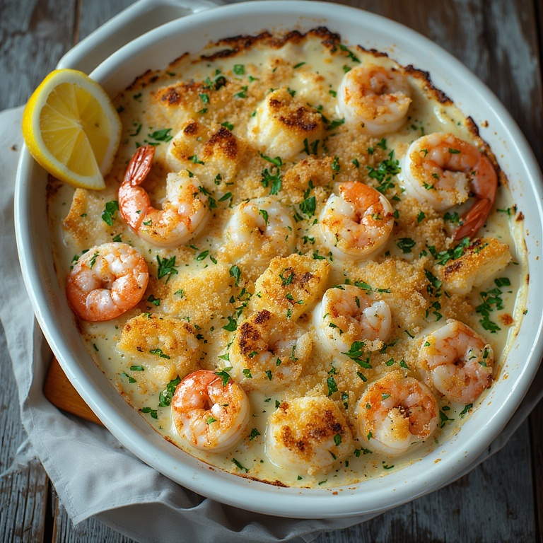 seafood casserole recipe