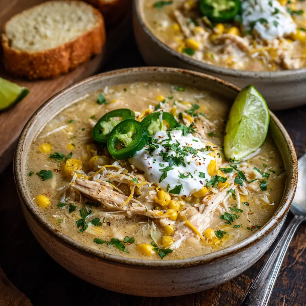 Crockpot White Chicken Chili Recipe