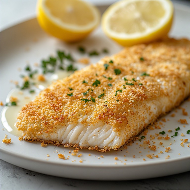 crispy lemon baked fish recipe