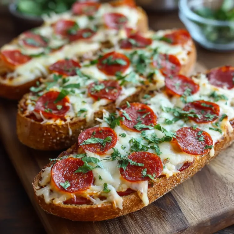 French Bread Pizza Recipe