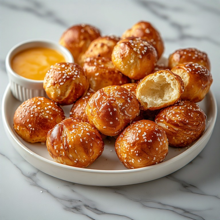soft pretzel bites recipe
