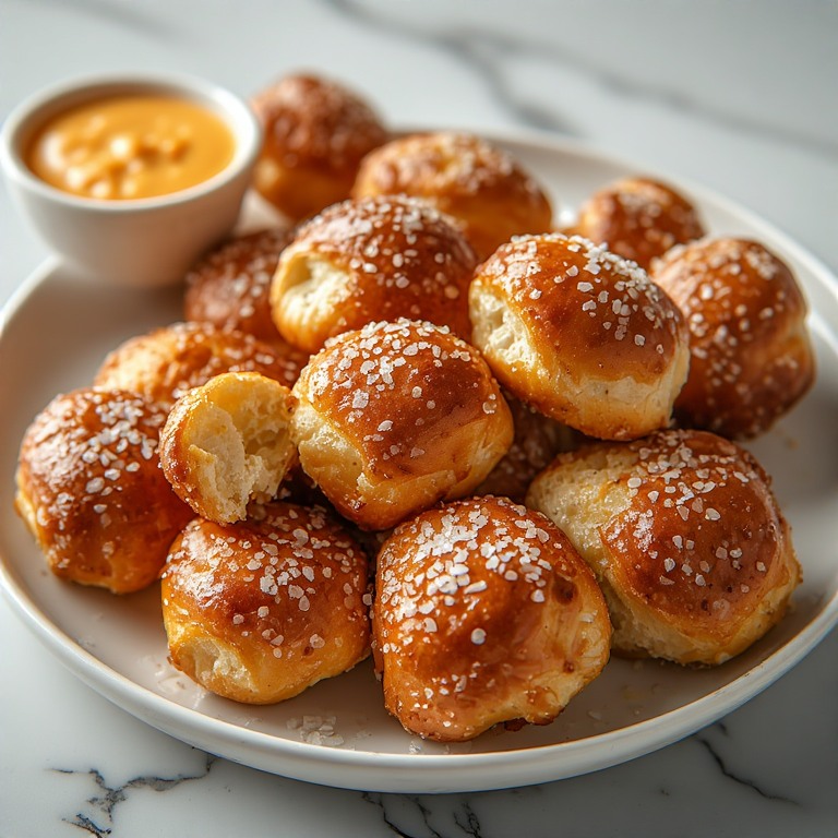 soft pretzel bites recipe