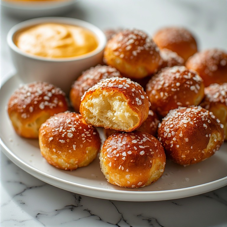 soft pretzel bites recipe
